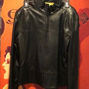 Andrew Marc New York Leather Jacket size Small